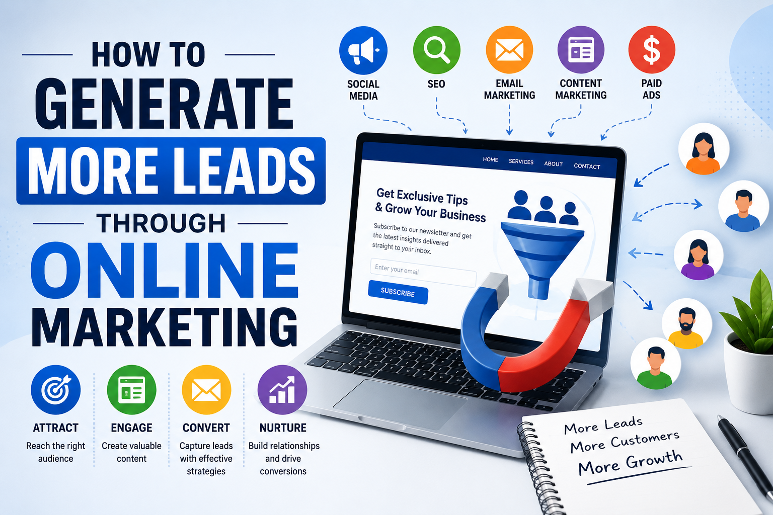 How to Generate More Leads Through Online Marketing