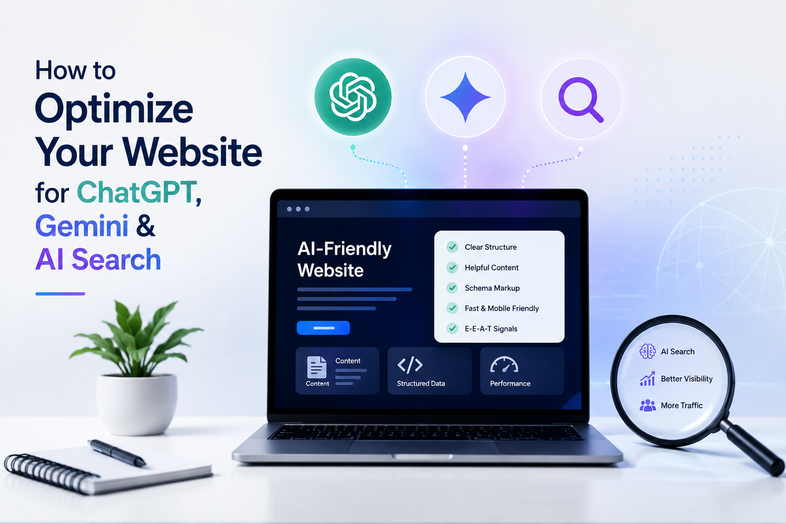 How to Optimize Your Website for ChatGPT, Gemini & AI Search