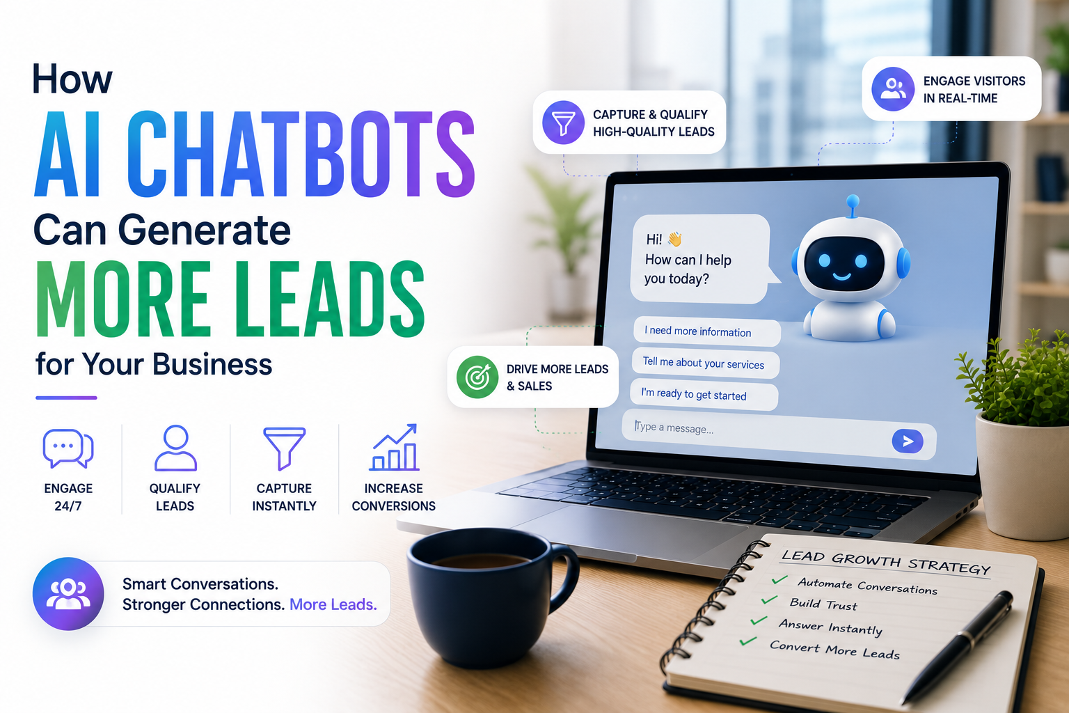 How AI Chatbots Can Generate More Leads
