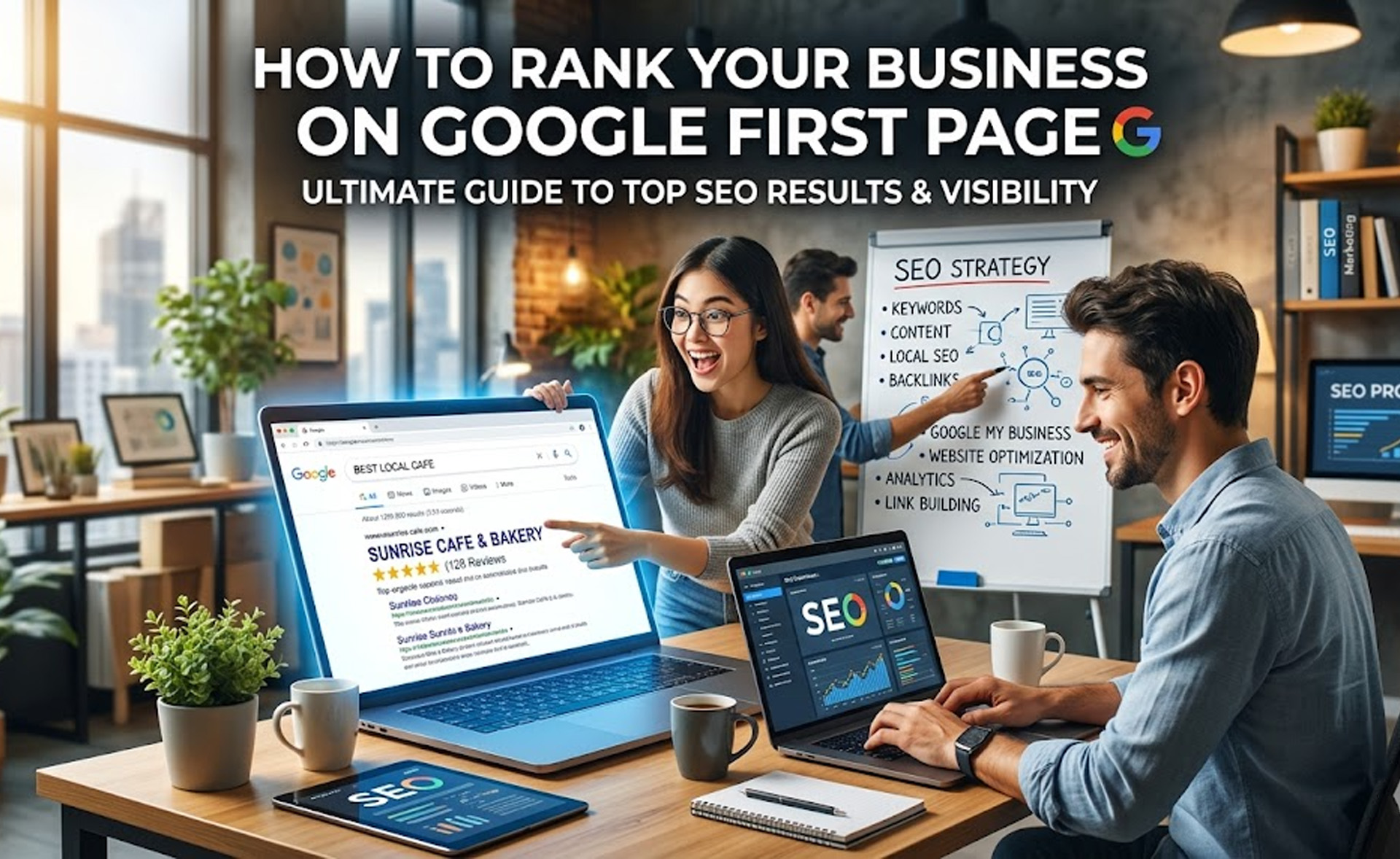 How to Rank Your Business on Google First Page (2026 Guide)