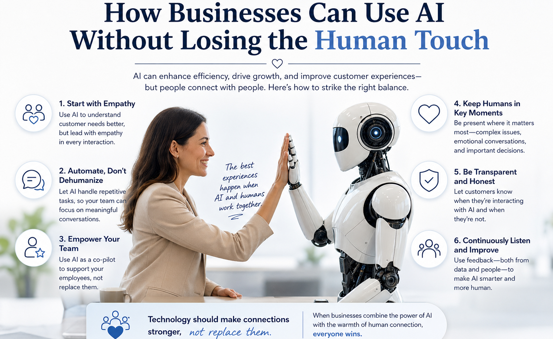 How Businesses Can Use AI Without Losing the Human Touch