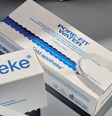 Custom product packaging illustration