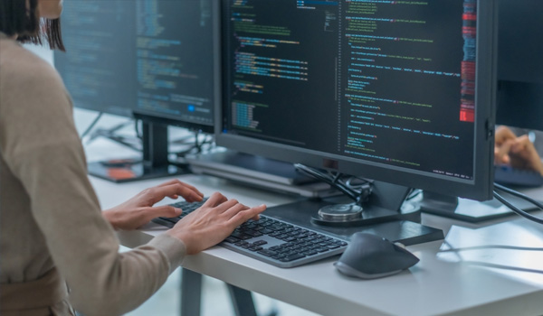 IT services and technology solutions concept